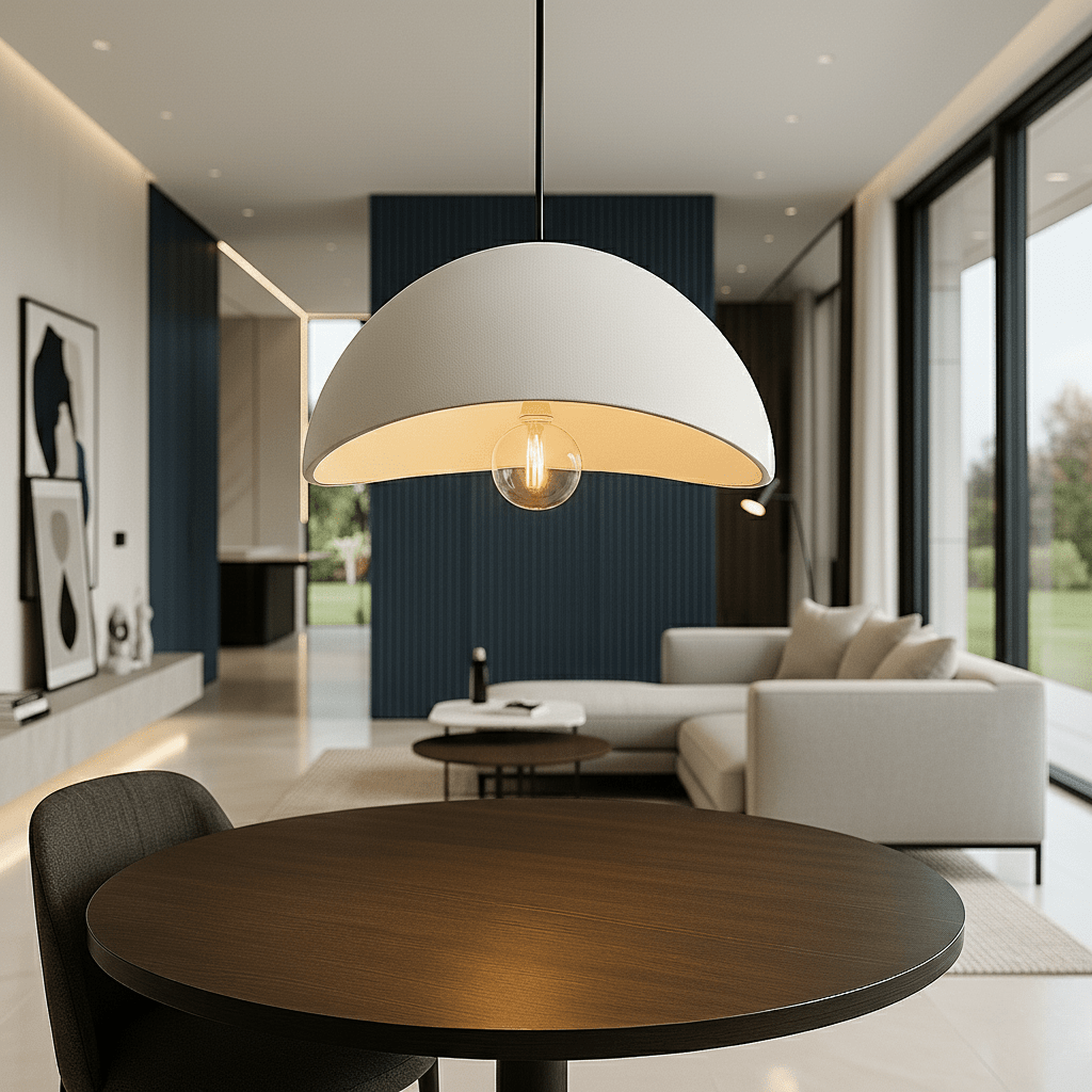Lámpara Colgante de Techo Aurelia Glow con Regulación de Calidez para Hogares Modernos