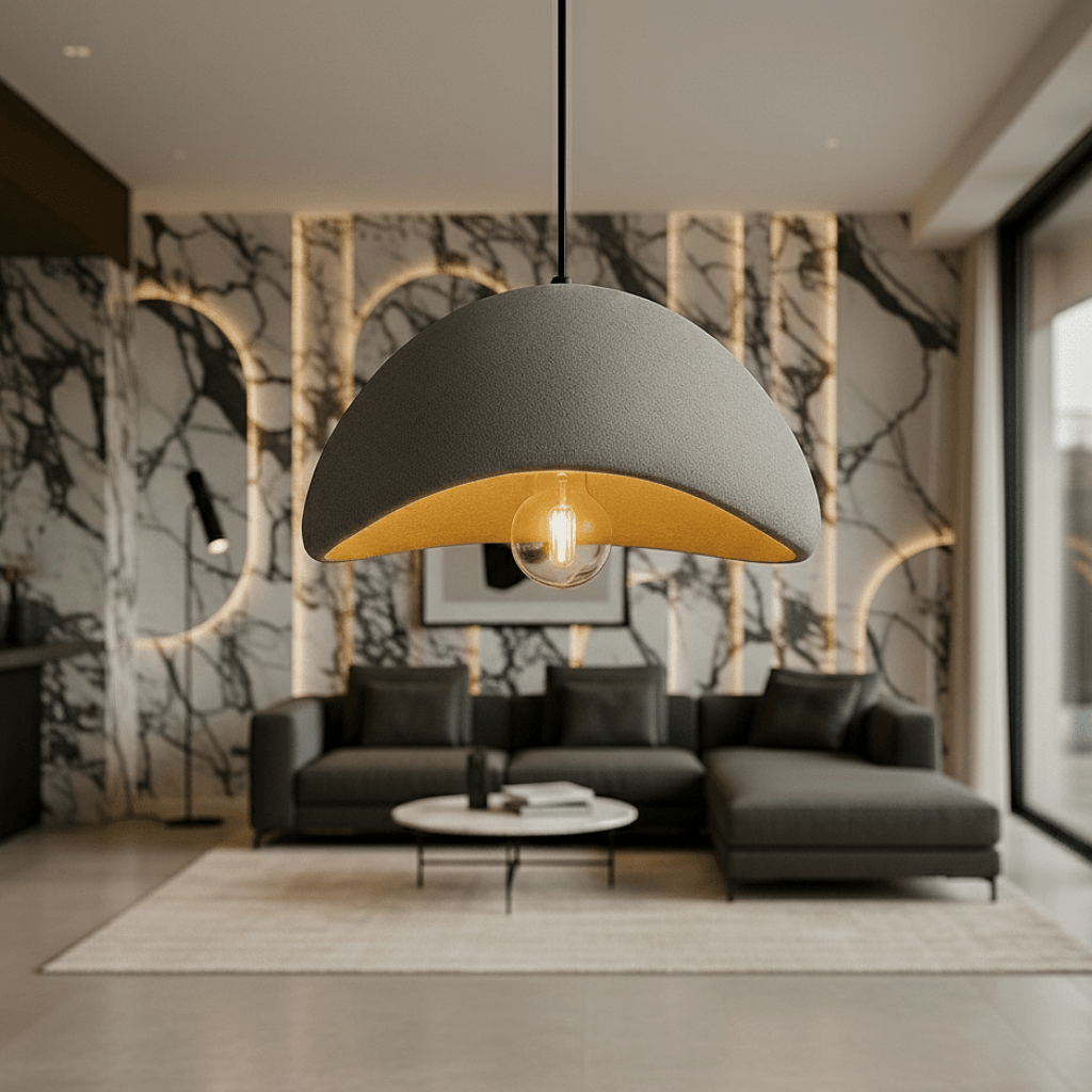 Lámpara Colgante de Techo Aurelia Glow con Regulación de Calidez para Hogares Modernos