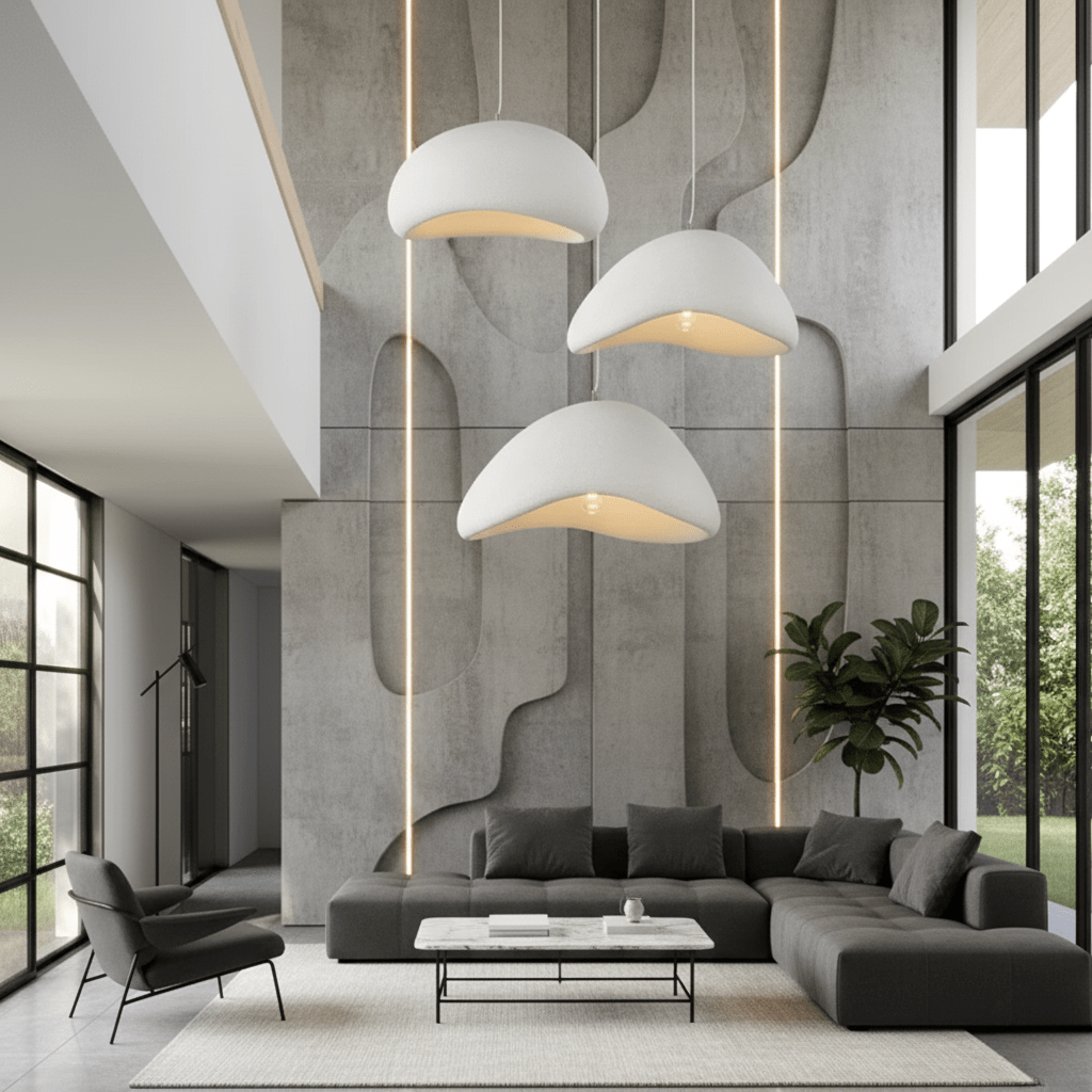 Lámpara Colgante de Techo Aurelia Glow con Regulación de Calidez para Hogares Modernos