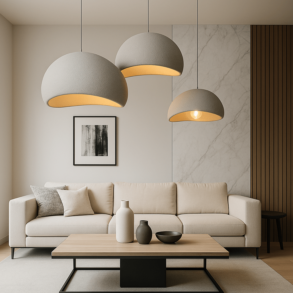 Lámpara Colgante de Techo Aurelia Glow con Regulación de Calidez para Hogares Modernos