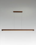 Caelum Walnut Minimalist Pendant Light | French Medieval Charm For Homes