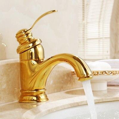 Robinet de salle de bain en laiton antique avec mitigeur pour évier, pour usage commercial dans les bars