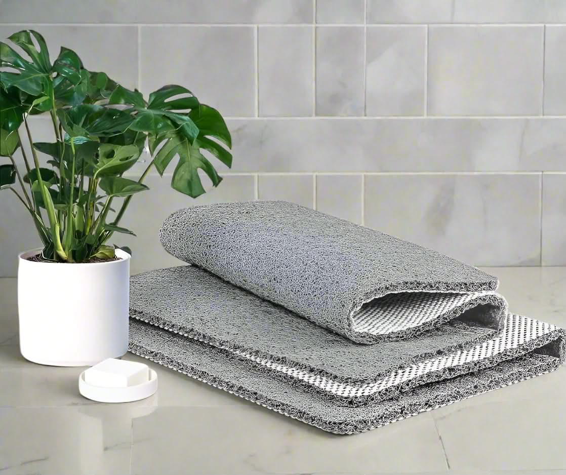 AquaSoft Quick-Dry Hygienic Bath and Shower Mat with Non-Slip Grip
