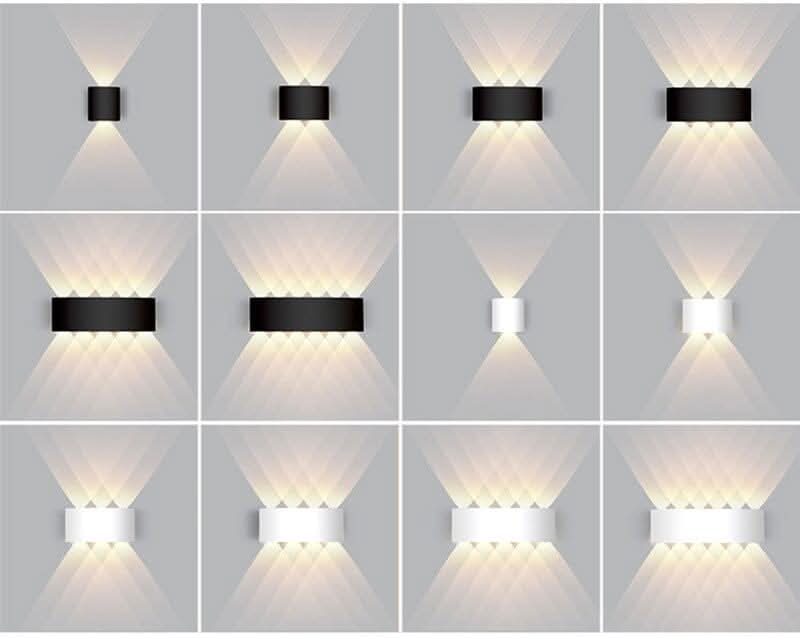 Aluminum Exterior Wall Light Waterproof LED And Energy Efficient
