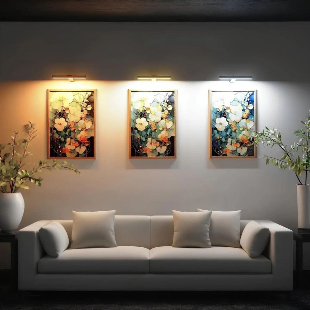 LumaNova Cordless LED Wall Light For Art And Gallery Displays