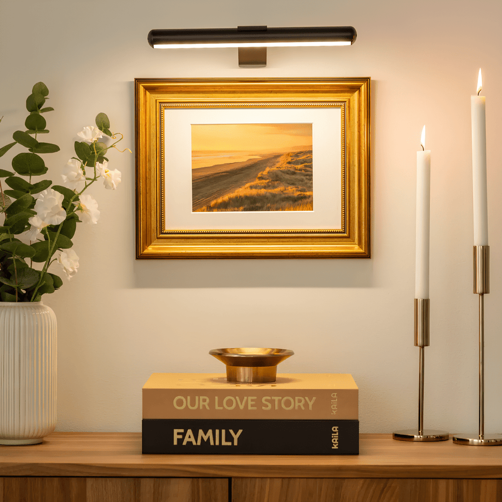 LumaNova Cordless LED Wall Light For Art And Gallery Displays