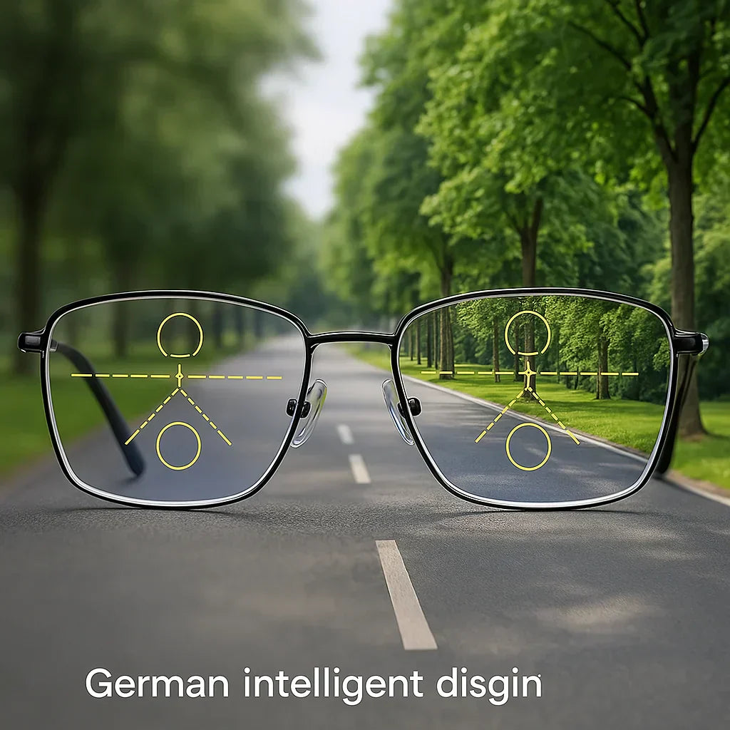 German-Designed Progressive Eyeglasses for Everyday Clarity