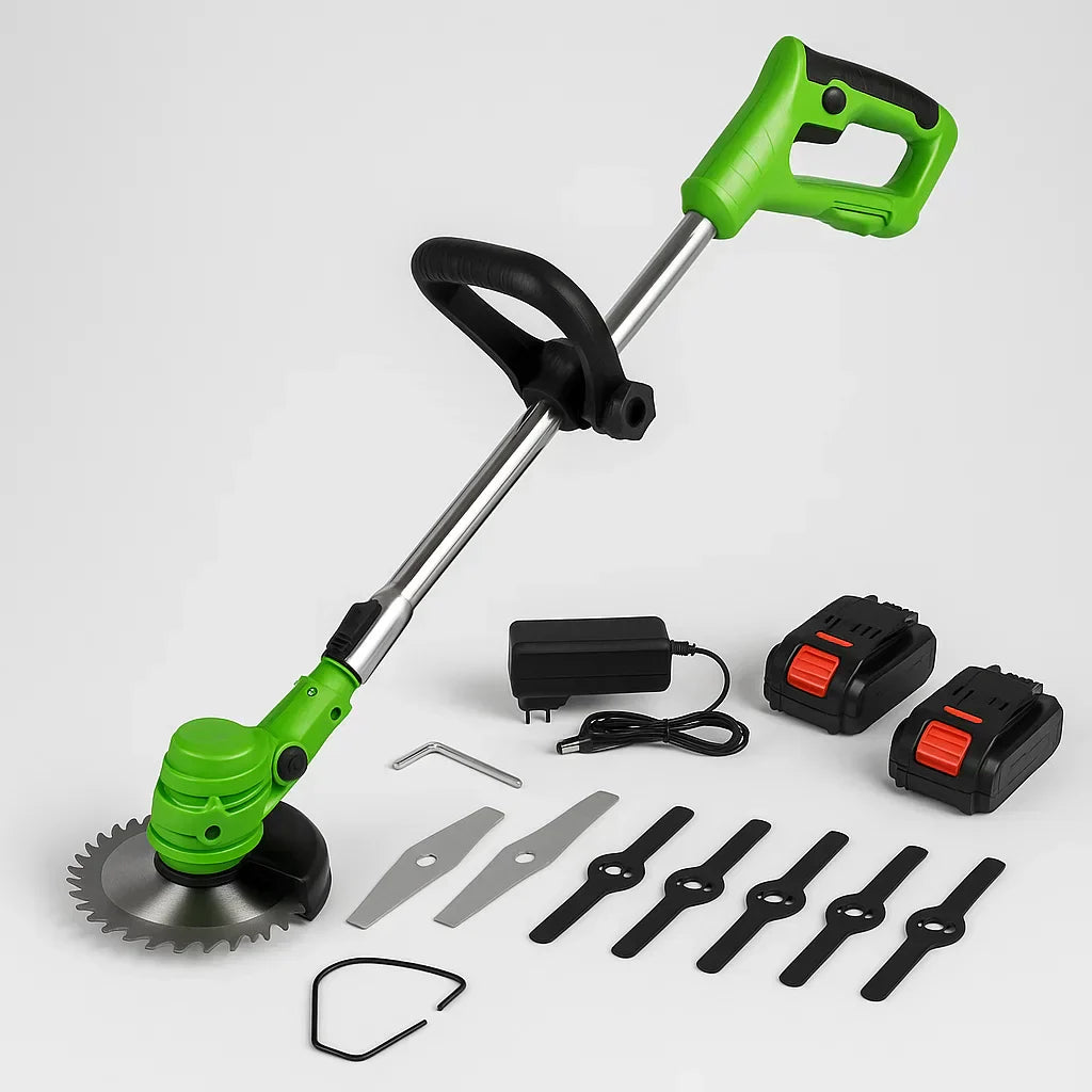 Cordless Weed Eater And Grass Trimmer For Lawn Care Battery Powered