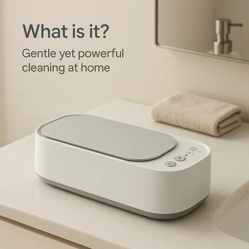 Everyday Ultrasonic Cleaner Designed For Jewelry And Eyewear Timepieces And Dentures