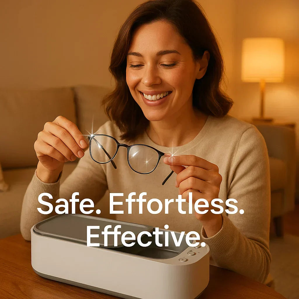 Everyday Ultrasonic Cleaner Designed For Jewelry And Eyewear Timepieces And Dentures