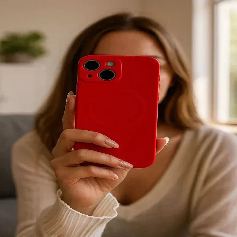Carcasă moale din silicon magnetic NovaGuard pentru iPhone 17 cu prindere sigură