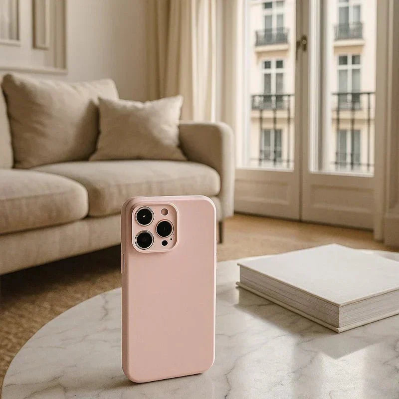ShieldGrip Pro vékony szilikon tok iPhone-hoz, tapadós oldalakkal