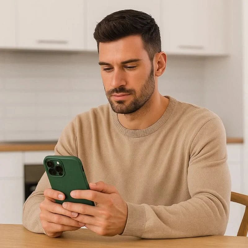 Capa de Silicone NovaGuard Resistente a Impactos Ajustada para iPhone 14 a 17