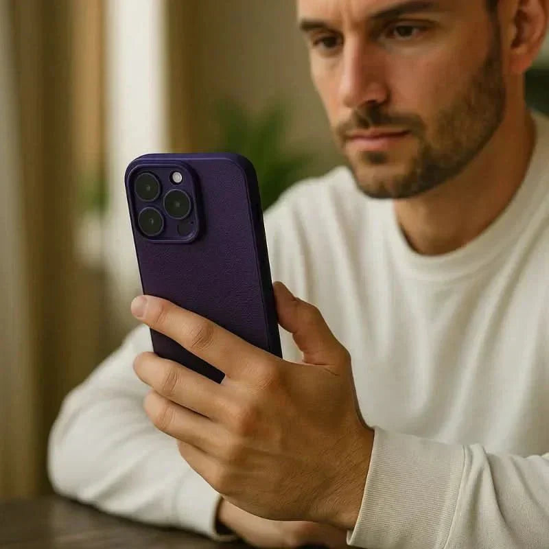 Capa de Silicone NovaGuard Resistente a Impactos Ajustada para iPhone 14 a 17