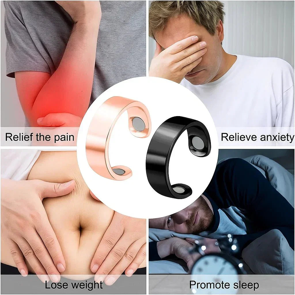 Magnetic Ring From NovaGlow For Circulation And Wellness