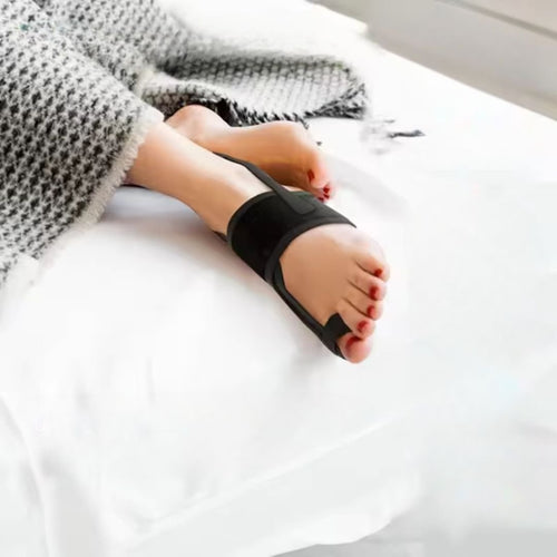 Férula nocturna ajustable y cómoda para alinear el dedo gordo del pie mientras duermes | Atiets