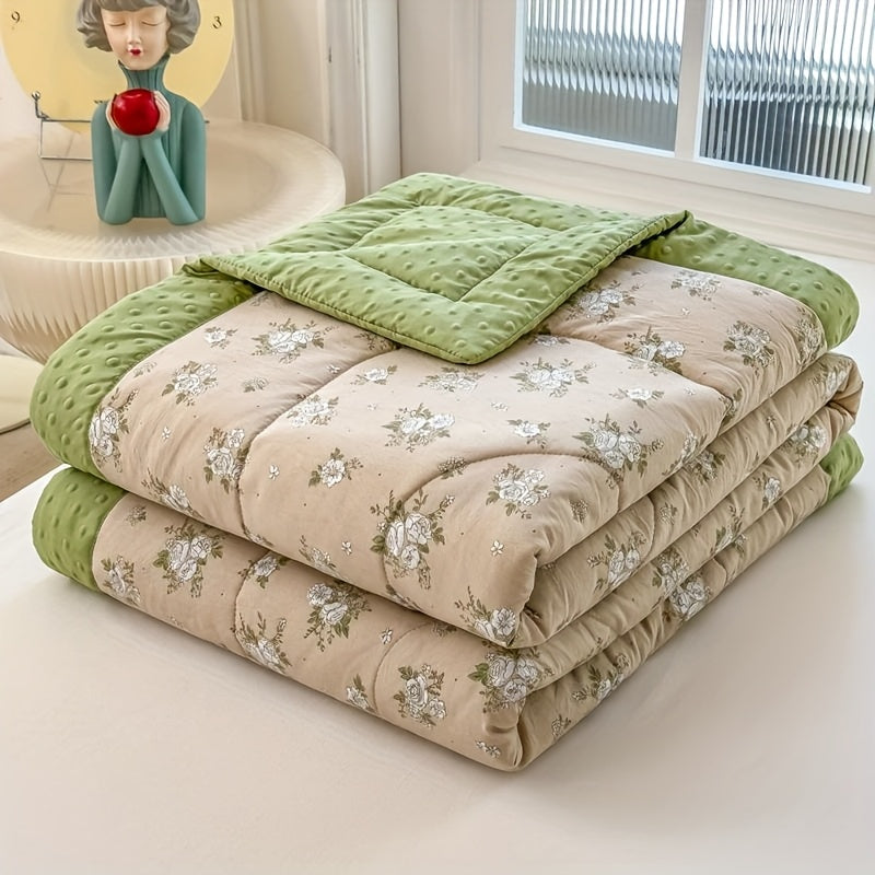 Trapunta estiva traspirante Bloomcool con design floreale leggero per il comfort del sonno