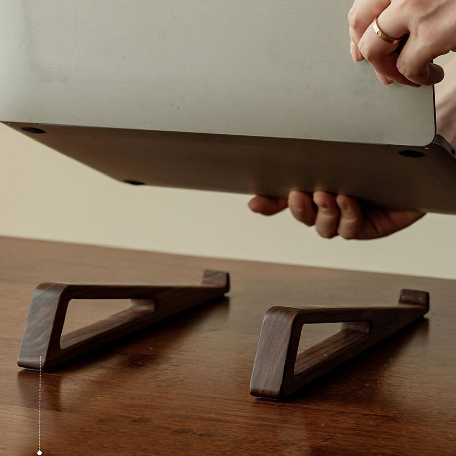 Woodenedge justerbar bambus laptop- og læsestativ