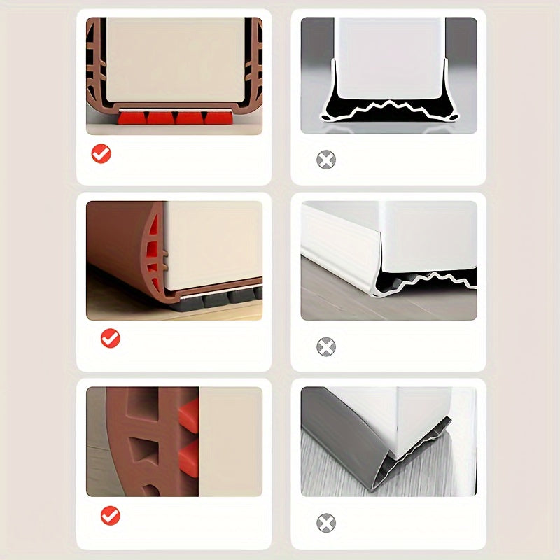 SnugBlock Adjustable Doorstop for Insulation and Soundproofing in Homes and Offices