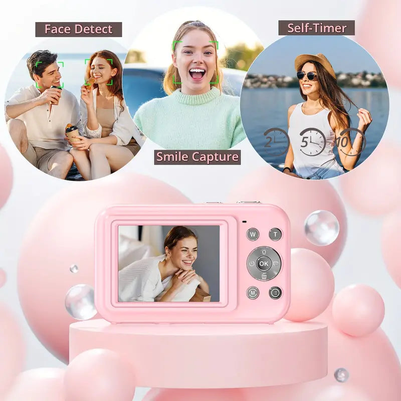 Compact Digital Camera With 1080P HD Video For Everyday Photos And Videos