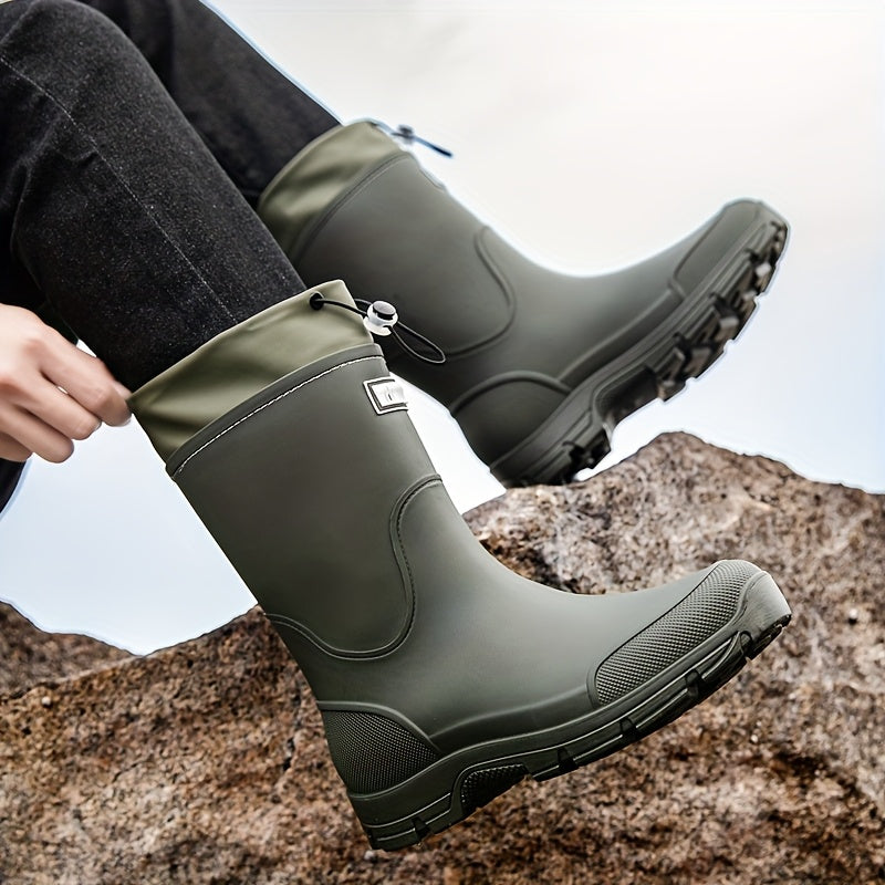 Rainstep Waterproof Mid-Calf Boots For Men And Women