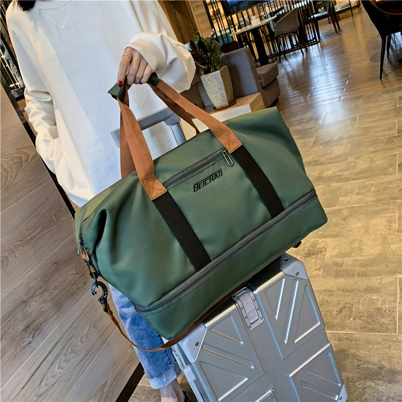 Voyara Wet and Dry Travel Tote for On the Go Organization