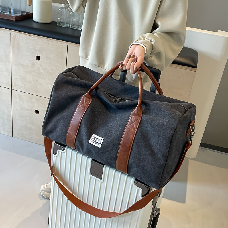 Borsa da viaggio Luxibag Vintage lavata con organizer multiuso e grande capacità