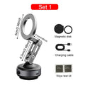AeroGrip Magnetic Car Phone Holder With 360-Degree Mount And Vacuum Base