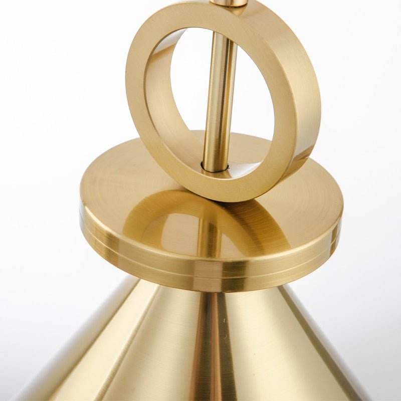 Crest Copper -katto riippuvalaisin Tyylikäs minimalistinen muotoilu olo- ja ruokailuhuoneisiin