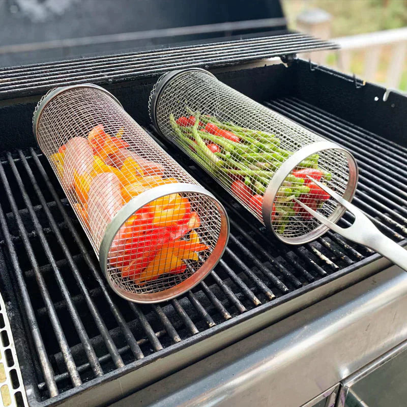 Cestas para Parrilla de Barbacoa por Grillmaster para Uso Diario