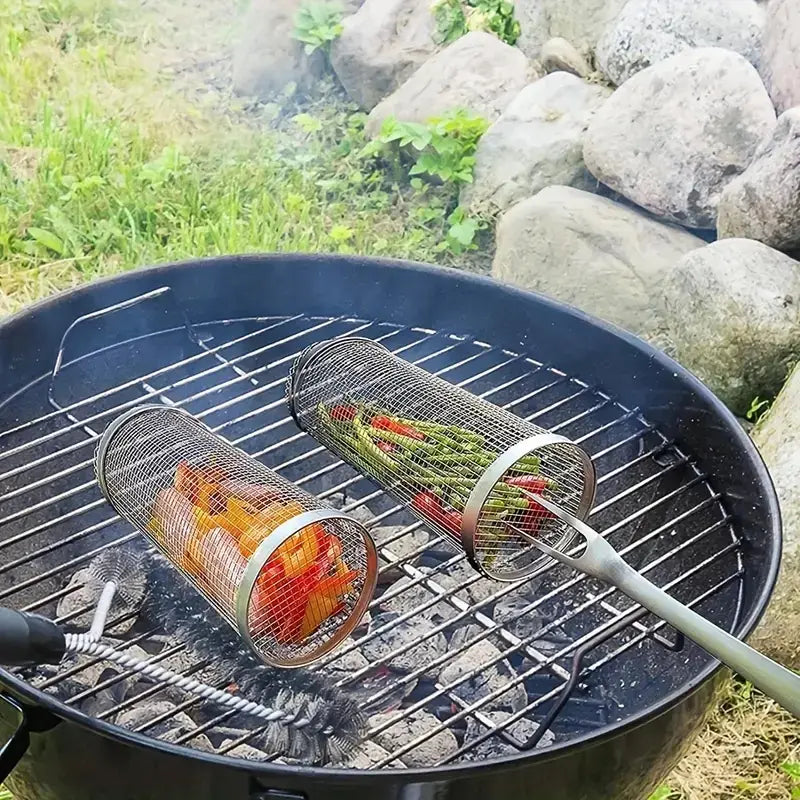 Cestas para Parrilla de Barbacoa por Grillmaster para Uso Diario