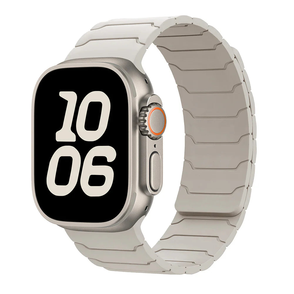 Apple Watch Band Silicone Magnetic Valor Strap Compatible With Apple Watch