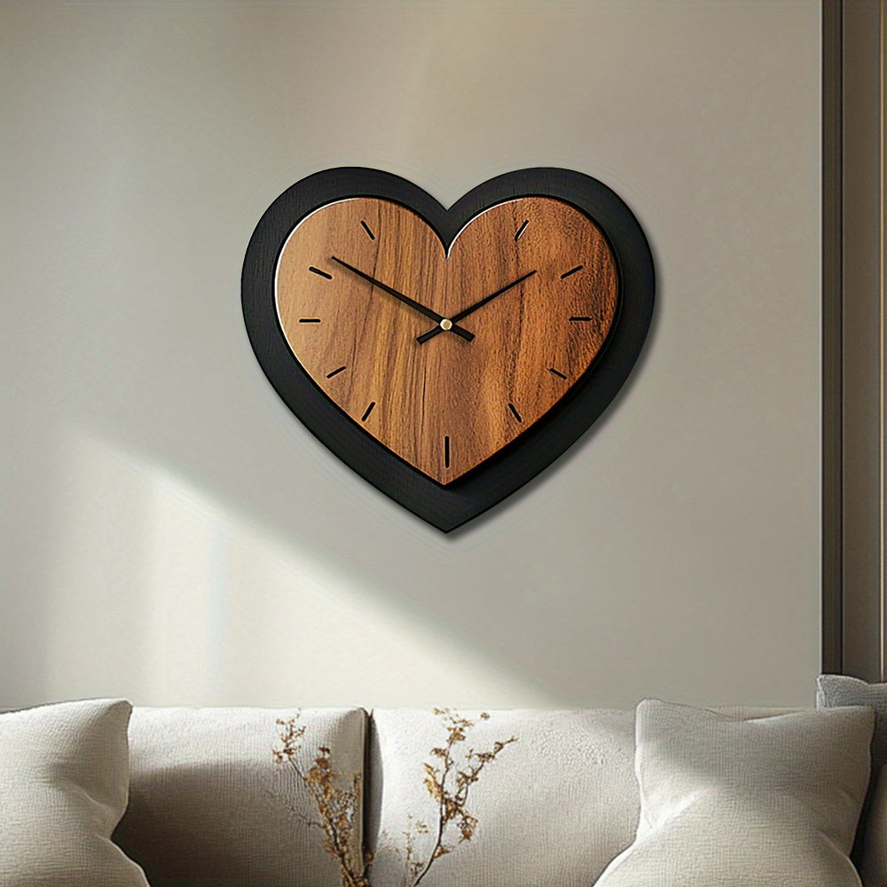 Rustikální dřevěné nástěnné hodiny Timberheart