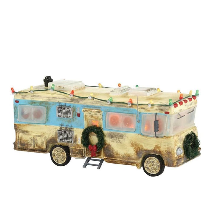 Hearthside Ceramic Family Christmas Village Figurine For Mantel Display