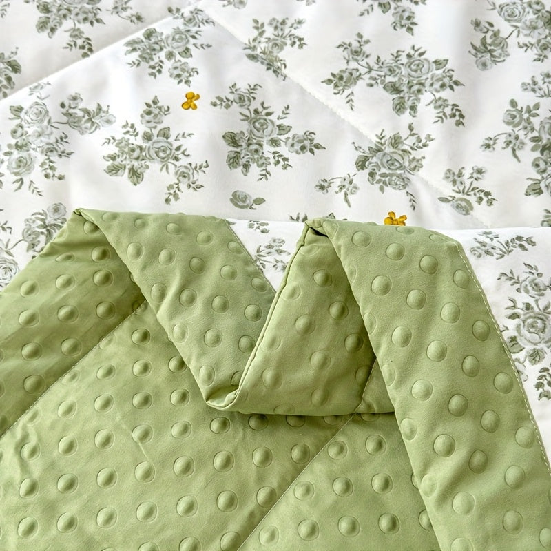 Trapunta estiva traspirante Bloomcool con design floreale leggero per il comfort del sonno
