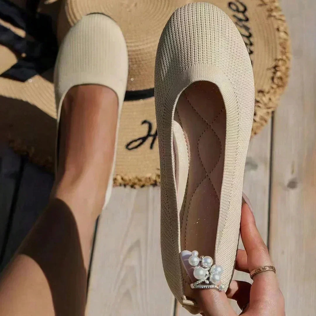 Zapatillas ortopédicas para mujer, calzado clásico para interiores