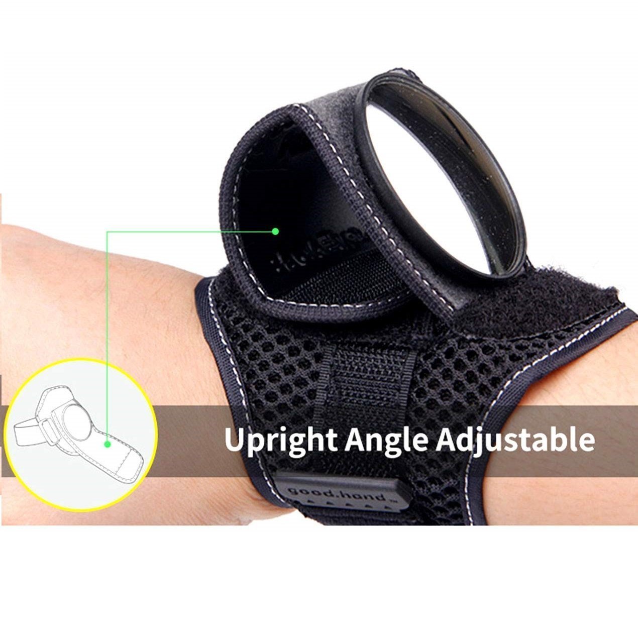 Wrist Mirror For Clear Wrist View And Enhanced Visibility While Cycling