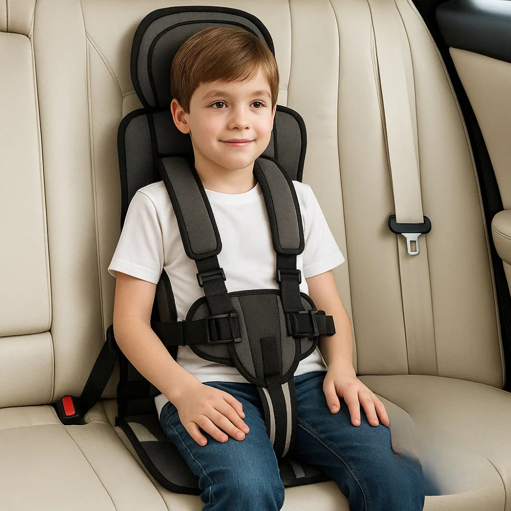 Siège de sécurité KinderReis pour enfants de 1 à 14 ans, siège auto de voyage portable