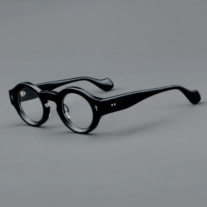 Unisexowe okulary w stylu vintage z oprawkami z acetatu, lekkie i regulowane, certyfikat CE