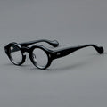 Unisexowe okulary w stylu vintage z oprawkami z acetatu, lekkie i regulowane, certyfikat CE