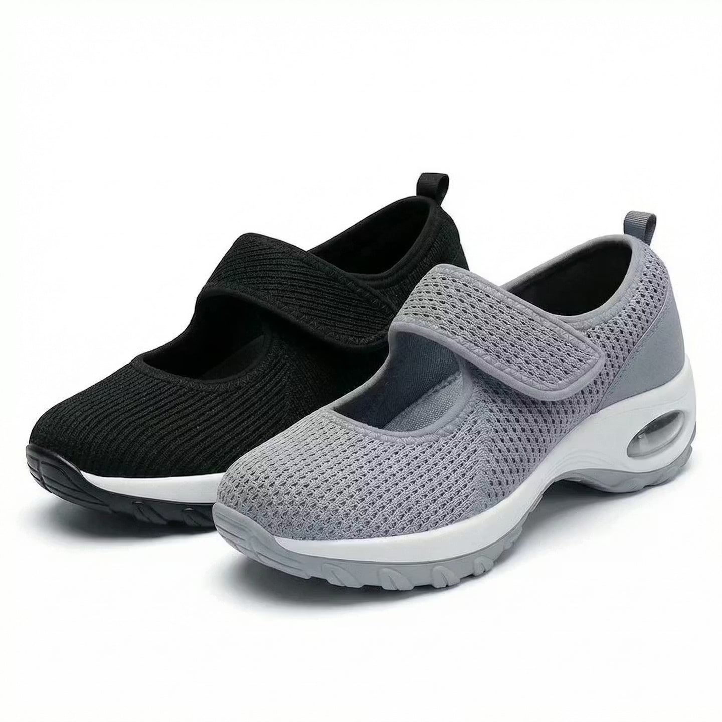 Sapatos StepSure com Sola Almofadada e Ajuste Largo para Conforto Leve e Pés Sensíveis