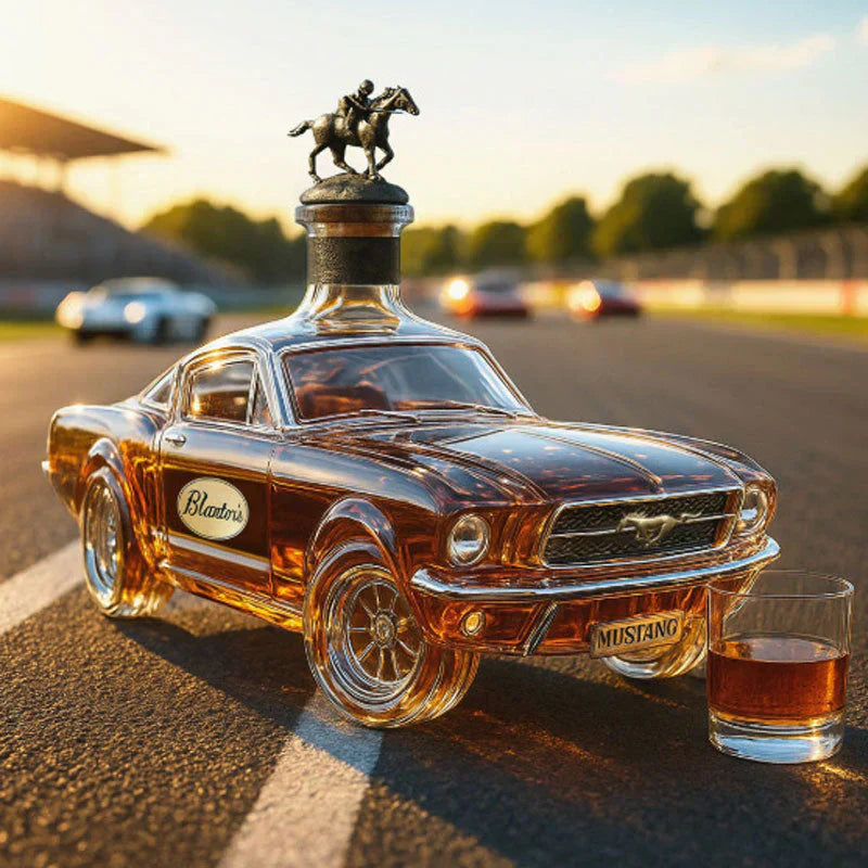 OutlawFlask | Limited Edition Bronco Whiskey Bottle