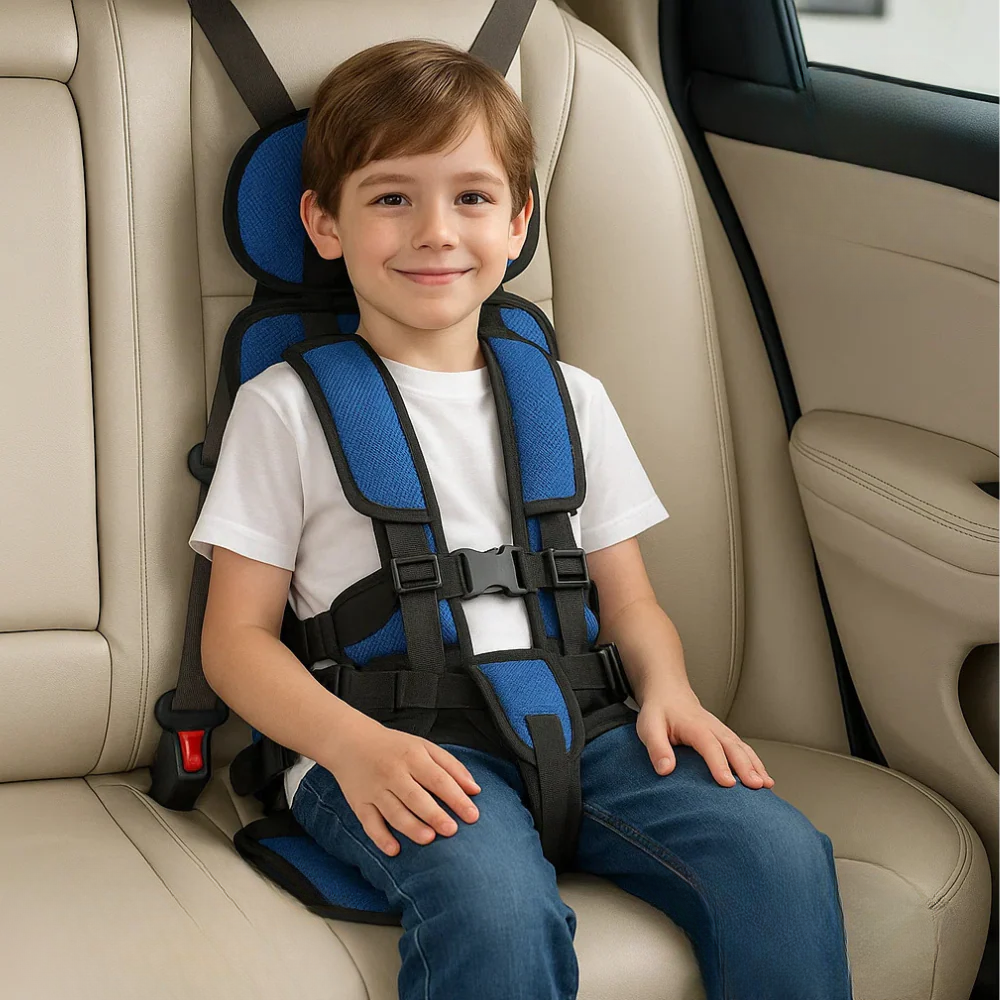 Siège de sécurité KinderReis pour enfants de 1 à 14 ans, siège auto de voyage portable