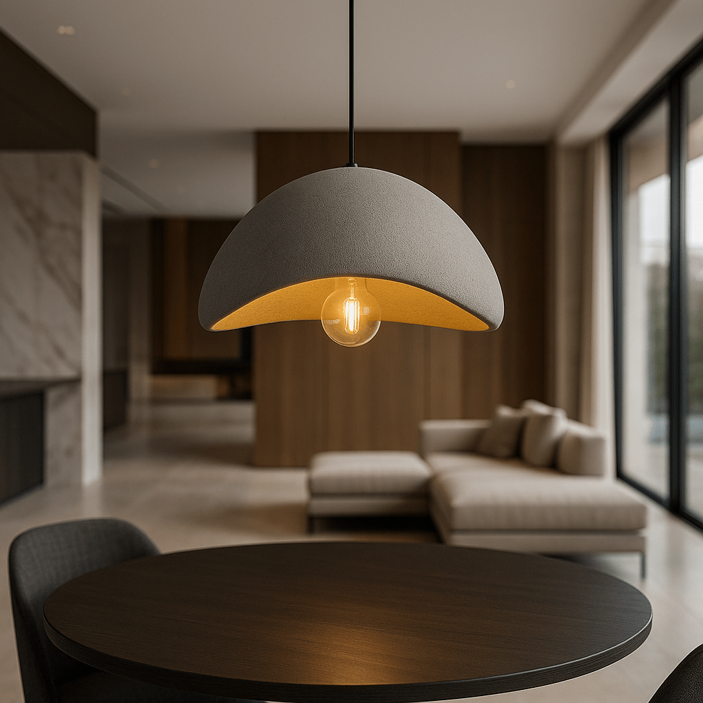 Lámpara Colgante de Techo Aurelia Glow con Regulación de Calidez para Hogares Modernos