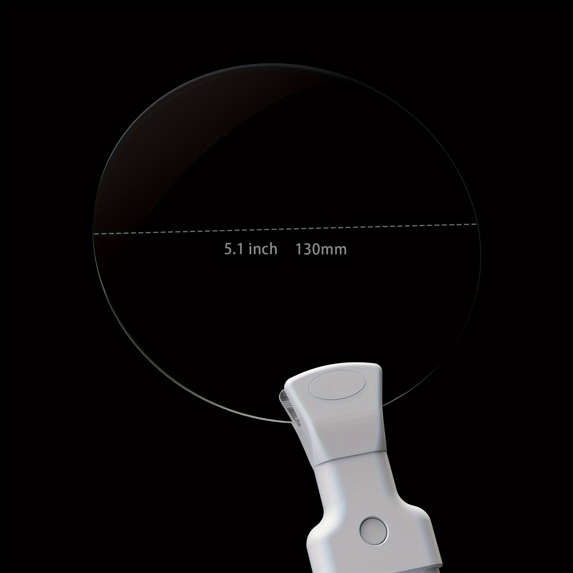 LuminaVista Pro 5x Neck Magnifier For Reading Or Crafting Detail Aid
