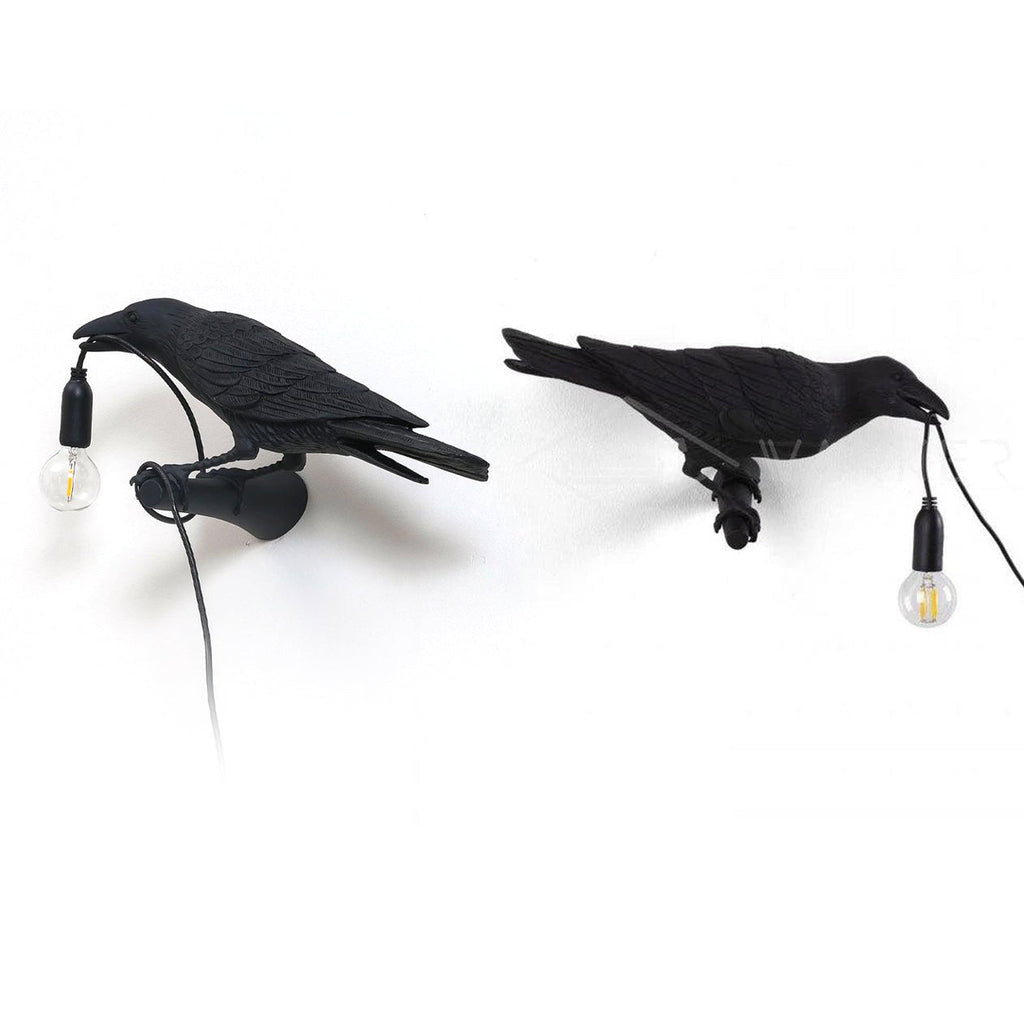 Vogelwandlamp voor woondecoratie met zacht sfeervol accentlicht