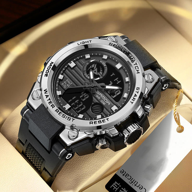 Leuchtende Outdoor-Uhr mit wasserdichtem Design für den täglichen Gebrauch