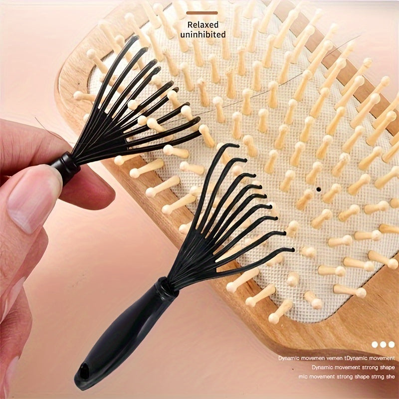 Hairwise mini kartáček na čištění hřebínků pro rychlé a snadné čištění
