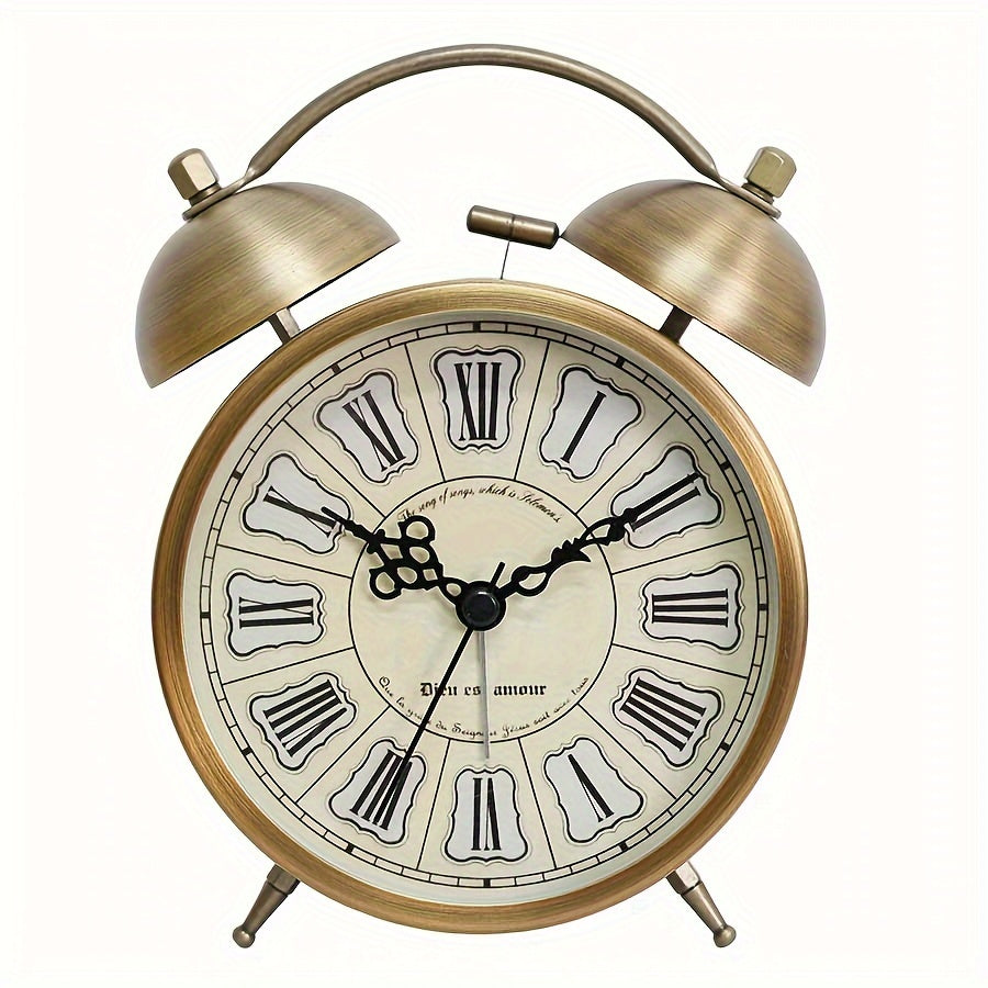 Nordibell Luminous Nordic Alarm Clock In Vintage Style