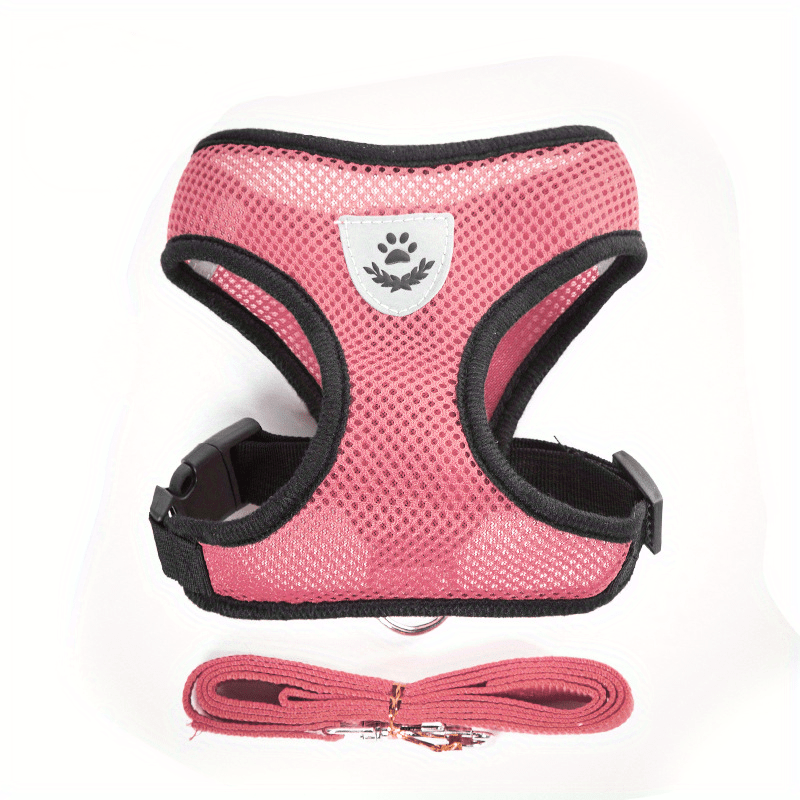 Nightwalk Reflective Vest With Leash For Dogs And Cats